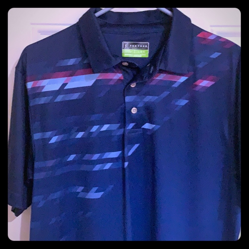 SALE! ❤️ PGA TOUR PRO SERIES GOLF SHIRT  L